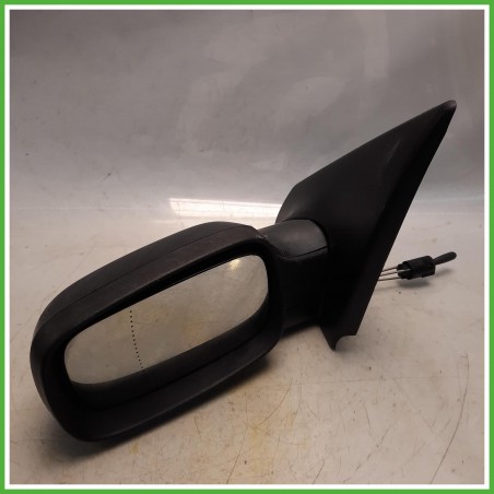 Specchio Specchietto Retrovisore Sinistro SX Goffrato Renault Megane 2 Serie 2005-2008 Schefenacker Originale Usato