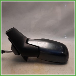 Specchio Specchietto Retrovisore Sinistro SX Goffrato Renault Megane 2 Serie 2005-2008 Schefenacker Originale Usato