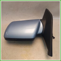 Specchio Specchietto Retrovisore Sinistro SX Azzurro Kia Picanto 1 Serie 2004-2008 Schefenacker Originale Usato