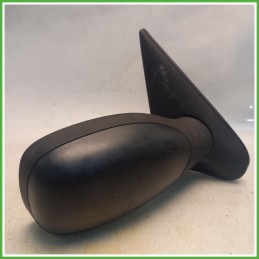 Specchio Specchietto Retrovisore Destro DX Goffrato Peugeot 306 2 Serie 1997-2001 Britax Originale Usato