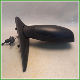 Specchio Specchietto Retrovisore Destro DX Goffrato Peugeot 306 2 Serie 1997-2001 Britax Originale Usato