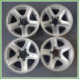 Cerchi in Lega Suzuki Grand Vitara 1 Serie 16 pollici 16 7.0J 5x139.7 ET+5 4pz A917L1 Originale Usato