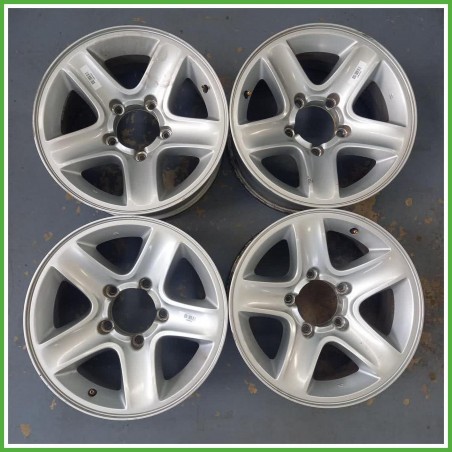 Cerchi in Lega Suzuki Grand Vitara 1 Serie 16 pollici 16 7.0J 5x139.7 ET+5 4pz A917L1 Originale Usato