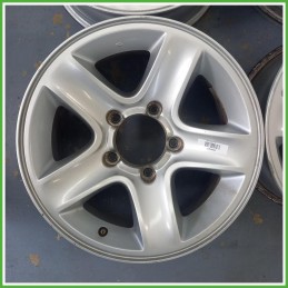 Cerchi in Lega Suzuki Grand Vitara 1 Serie 16 pollici 16 7.0J 5x139.7 ET+5 4pz A917L1 Originale Usato