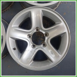 Cerchi in Lega Suzuki Grand Vitara 1 Serie 16 pollici 16 7.0J 5x139.7 ET+5 4pz A917L1 Originale Usato