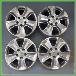Cerchi in Lega Dacia Duster 1 Serie 16 pollici 16 6.5J 5x114.3 ET50 4pz 403000409R Originale Usato