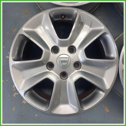 Cerchi in Lega Dacia Duster 1 Serie 16 pollici 16 6.5J 5x114.3 ET50 4pz 403000409R Originale Usato