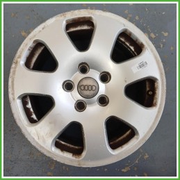 Cerchio Singolo in Lega Audi A4 8E5 Avant 15 pollici 15 7.0J 5x112 ET39 1pz 8E0601025AC1H7 Originale Usato al pz
