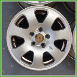 Cerchio Singolo in Lega Audi A4 8E5 Avant 15 pollici 15 7.0J 5x112 ET39 1pz 8E0601025AC1H7 Originale Usato al pz