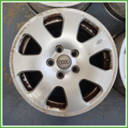 Cerchio Singolo in Lega Audi A4 8E5 Avant 15 pollici 15 7.0J 5x112 ET39 1pz 8E0601025AC1H7 Originale Usato al pz