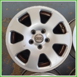 Cerchio Singolo in Lega Audi A4 8E5 Avant 15 pollici 15 7.0J 5x112 ET39 1pz 8E0601025AC1H7 Originale Usato al pz