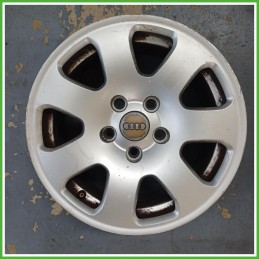 Cerchio Singolo in Lega Audi A4 8E5 Avant 15 pollici 15 7.0J 5x112 ET39 1pz 8E0601025AC1H7 Originale Usato al pz