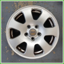 Cerchio Singolo in Lega Audi A4 8E5 Avant 15 pollici 15 7.0J 5x112 ET39 1pz 8E0601025AC1H7 Originale Usato al pz