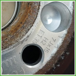 Cerchio Singolo in Lega Audi A4 8E5 Avant 15 pollici 15 7.0J 5x112 ET39 1pz 8E0601025AC1H7 Originale Usato al pz