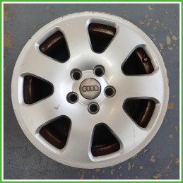 Cerchio Singolo in Lega Audi A4 8E5 Avant 15 pollici 15 7.0J 5x112 ET39 1pz 8E0601025AC1H7 Originale Usato al pz
