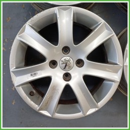 Cerchi in Lega Peugeot 207 SW Outdoor 16 pollici 16 6.0J 4x108 ET27 4pz 5402T6 Originale Usato