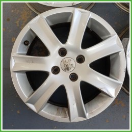 Cerchi in Lega Peugeot 207 SW Outdoor 16 pollici 16 6.0J 4x108 ET27 4pz 5402T6 Originale Usato