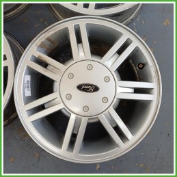 Cerchi in Lega Ford Fiesta 4 Serie 14 pollici 14 5.5J 4x108 ET43.5 4pz 1001867 Originale Usato