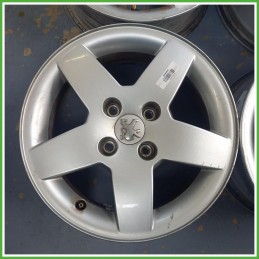 Cerchi in Lega Peugeot 207 SW 15 pollici 15 6.0J 4x108 ET23 4pz 5401P4 Originale Usato
