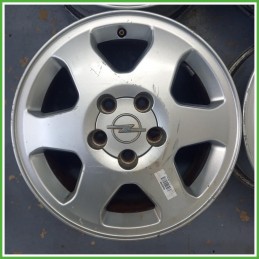 Cerchi in Lega Opel Zafira A 15 pollici 15 6.0J 4x110 ET43 4pz 9191979 Originale Usato