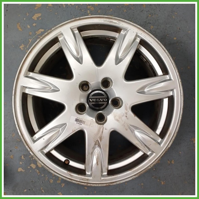Cerchio Singolo in Lega Volvo V70 2 Serie 17 pollici 17 7.5J 5x108 ET49 1pz 8622862 Originale Usato al pz