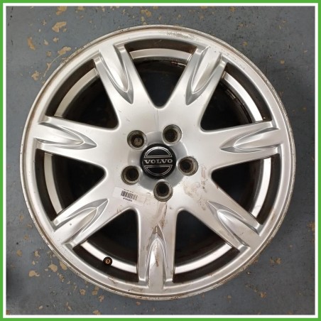 Cerchio Singolo in Lega Volvo V70 2 Serie 17 pollici 17 7.5J 5x108 ET49 1pz 8622862 Originale Usato al pz