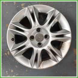 Cerchio Singolo in Lega Opel Corsa D 16 pollici 16 6.0J 4x100 ET40 1pz 13211900 Originale Usato al pz