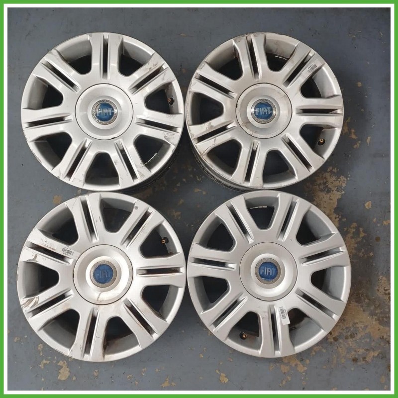Cerchi in Lega Fiat Idea 15 pollici 15 6.0J 4x98 ET40 4pz 46847691 Originale Usato