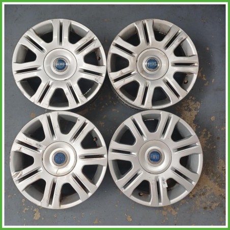 Cerchi in Lega Fiat Idea 15 pollici 15 6.0J 4x98 ET40 4pz 46847691 Originale Usato