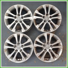 Cerchi in Lega Kia Ceed 2 Serie 16 pollici 16 6.5J 5x114.3 ET50 4pz 52910A2150 Originale Usato