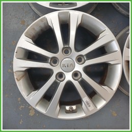 Cerchi in Lega Kia Ceed 2 Serie 16 pollici 16 6.5J 5x114.3 ET50 4pz 52910A2150 Originale Usato