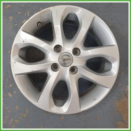 Cerchio Singolo in Lega Nissan Micra 4 Serie 15 pollici 15 5.5J 4x100 ET50 1pz 40300AX707 Originale Usato al pz