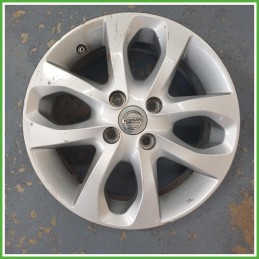 Cerchio Singolo in Lega Nissan Micra 4 Serie 15 pollici 15 5.5J 4x100 ET50 1pz 40300AX707 Originale Usato al pz