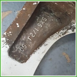 Cerchio Singolo in Lega Nissan Micra 4 Serie 15 pollici 15 5.5J 4x100 ET50 1pz 40300AX707 Originale Usato al pz