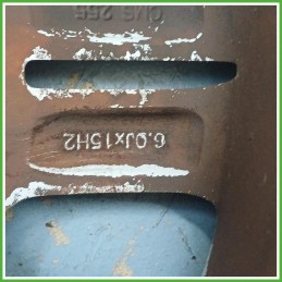 Cerchio Singolo in Lega Fiat Idea 15 pollici 15 6.0J 4x98 ET40 1pz 46847691 Originale Usato al pz