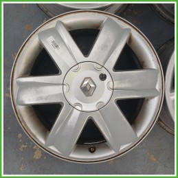Cerchi in Lega Renault Scenic 2 Serie 16 pollici 16 6.5J 4x100 ET49 4pz 7711223827 Originale Usato