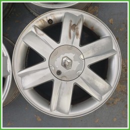 Cerchi in Lega Renault Scenic 2 Serie 16 pollici 16 6.5J 4x100 ET49 4pz 7711223827 Originale Usato