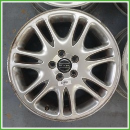 Cerchi in Lega Volvo V70 2 Serie 17 pollici 17 7.5J 5x108 ET49 4pz 8622862 Originale Usato