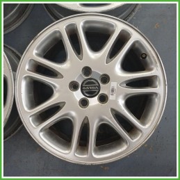 Cerchi in Lega Volvo V70 2 Serie 17 pollici 17 7.5J 5x108 ET49 4pz 8622862 Originale Usato