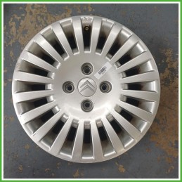 Cerchio Singolo in Lega Citroen C3 1 Serie 15 pollici 15 6.0J 5x108 ET27 1pz 5401J2 Originale Usato al pz