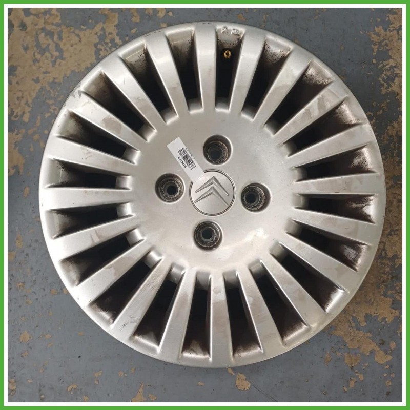 Cerchio Singolo in Lega Citroen C3 1 Serie 15 pollici 15 6.0J 4x108 ET27 1pz 5401J2 Originale Usato al pz