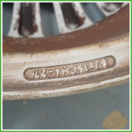 Cerchio Singolo in Lega Citroen C3 1 Serie 15 pollici 15 6.0J 4x108 ET27 1pz 5401J2 Originale Usato al pz