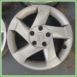 Cerchi in Lega Dacia Duster 1 Serie 16 pollici 16 6.5J 4x114.3 ET50 4pz 8200810243 Originale Usato