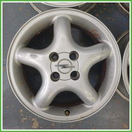 Cerchi in Lega Opel Corsa C 15 pollici 15 6.0J 4x100 ET49 4pz 24407169 Originale Usato