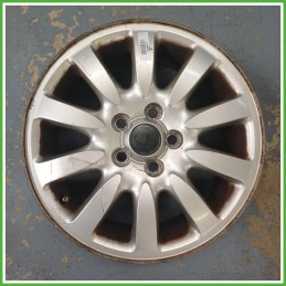 Cerchio Singolo in Lega Jaguar X-Type 16 pollici 16 6.5J 5x108 ET52.5 1pz AJI7MG Originale Usato al pz