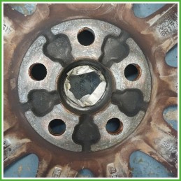 Cerchio Singolo in Lega Jaguar X-Type 16 pollici 16 6.5J 5x108 ET52.5 1pz AJI7MG Originale Usato al pz