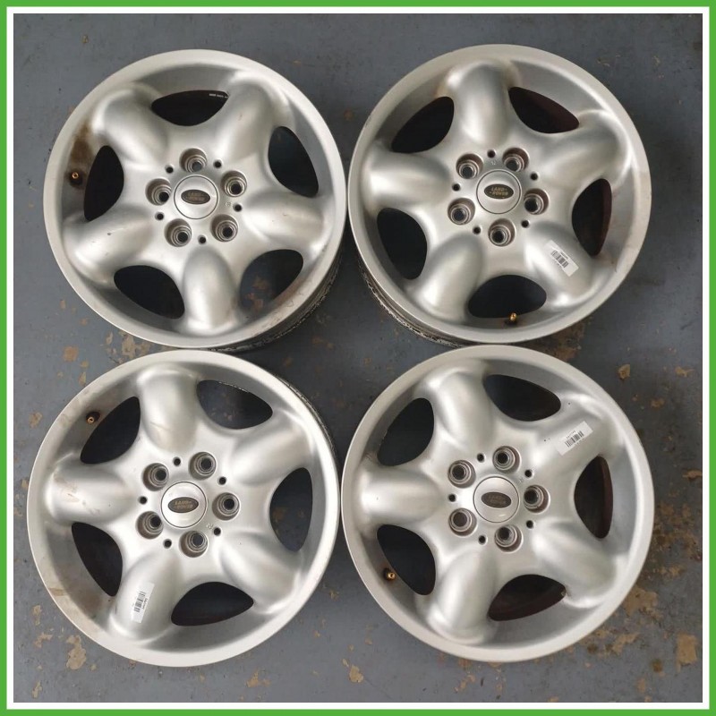 Cerchi in Lega Land Rover Freelander 1 Serie 16 pollici 16 6.0J 5x114.3 ET46 4pz ANR3974 Originale Usato