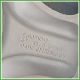 Cerchio Singolo in Lega Land Rover Freelander 1 Serie 16 pollici 16 6.0J 5x114.3 ET46 1pz ANR3974 Originale Usato al pz