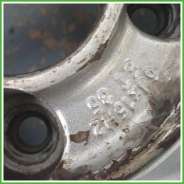 Cerchio Singolo in Lega Fiat 500 2 Serie 15 pollici 15 6.0J 4x98 ET35 1pz 51787641 Originale Usato al pz