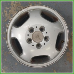 Cerchio Singolo in Lega Mercedes Classe A W168 15 pollici 15 5.5J 5x112 ET54 1pz A1684000702 Originale Usato al pz